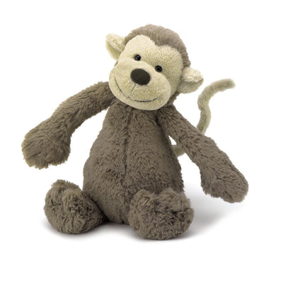 Bashful Monkey - Medium 12 Inch by Jellycat Toys Jellycat   