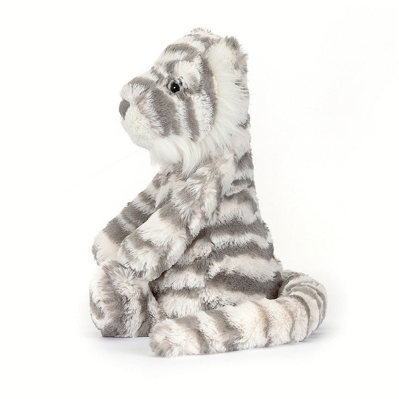 Bashful Snow Tiger - Medium 12 Inch by Jellycat Toys Jellycat   