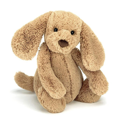 Bashful Toffee Puppy - Small 7 Inch by Jellycat Toys Jellycat   