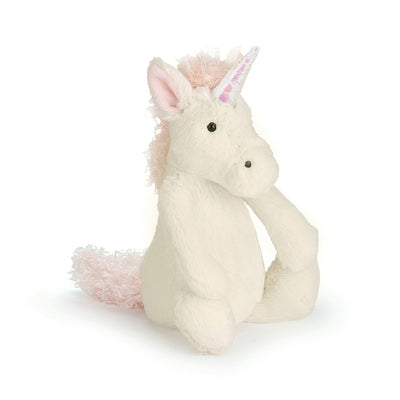 Bashful Unicorn - Medium 12 Inch by Jellycat Toys Jellycat   