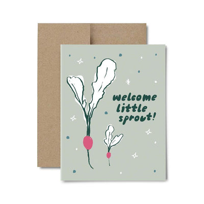 Little Sprout Card by Paperapple Paper Goods + Party Supplies Paperapple   