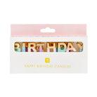 Pastel Color Happy Birthday Candles by Talking Tables Paper Goods + Party Supplies Talking Tables   