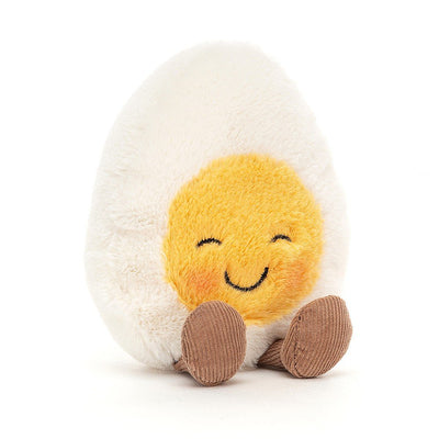 Boiled Emotive Egg - Blushing by Jellycat Toys Jellycat   