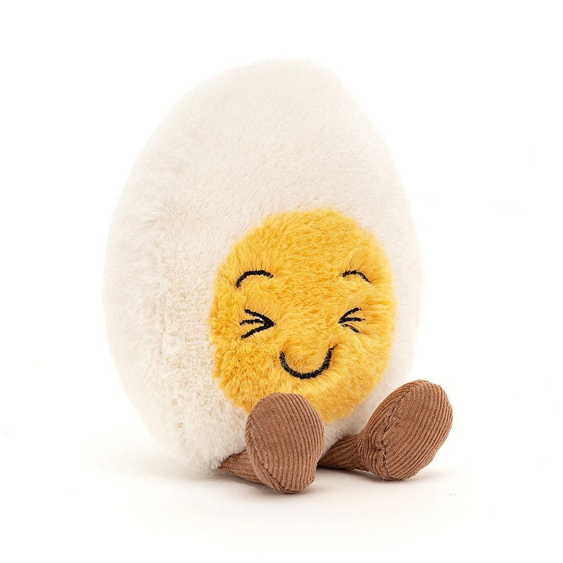 Boiled Emotive Egg - Laughing by Jellycat Toys Jellycat   