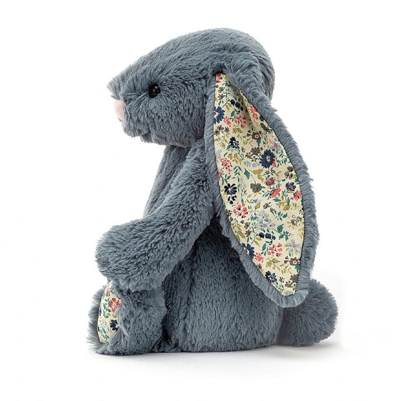 Blossom Dusky Blue Bunny - Small 7 Inch by Jellycat Toys Jellycat   