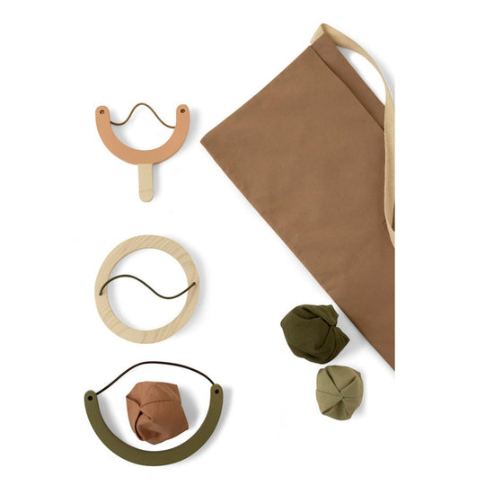 Wooden Toy Slingshot Set - Piu Piu Piu by Babai