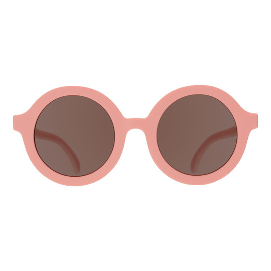 Euro Round Sunglasses - Peachy Keen with Amber Lens by Babiators