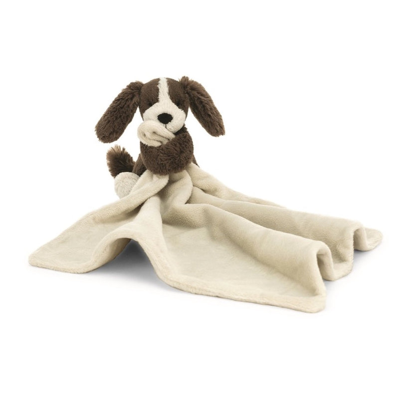 Bashful Fudge Puppy Soother by Jellycat Toys Jellycat   