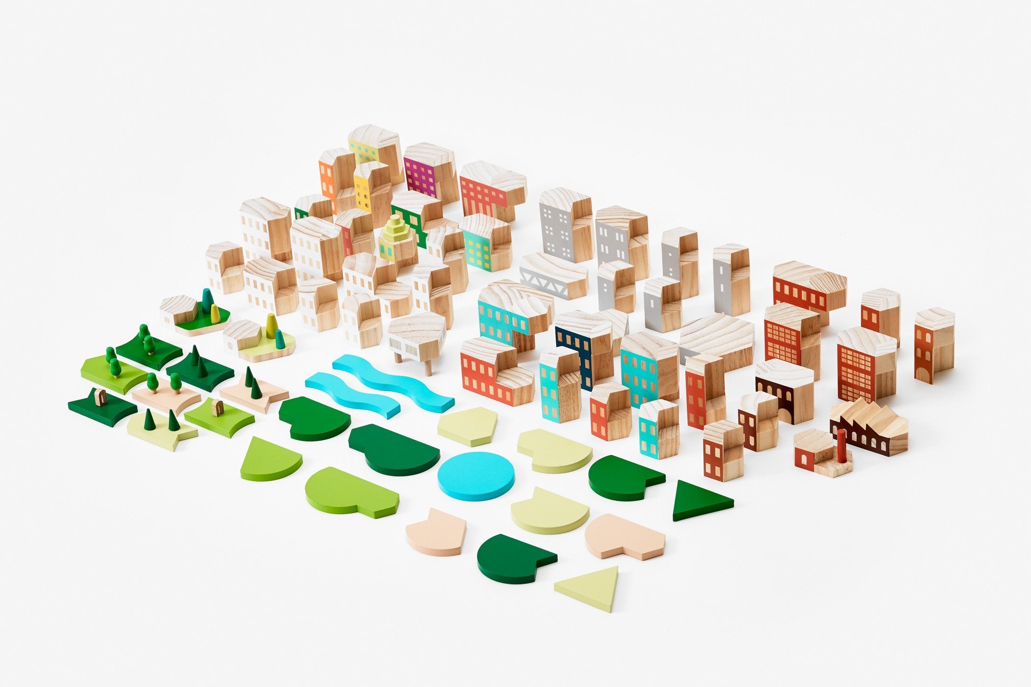 Blockitecture Big City Collector's Set by Areaware Toys Areaware   