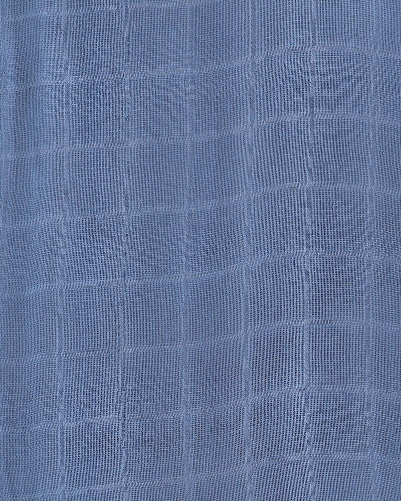 Deluxe Muslin Swaddle Blanket - Blue Dusk by Little Unicorn Bedding Little Unicorn   