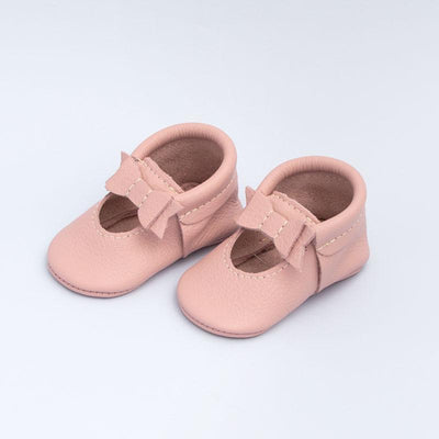Bow Ballet Flat - Blush by Freshly Picked Shoes Freshly Picked   