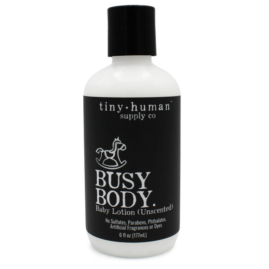 Busy Body Baby Lotion - 8 oz Unscented by Tiny Human Supply Co.