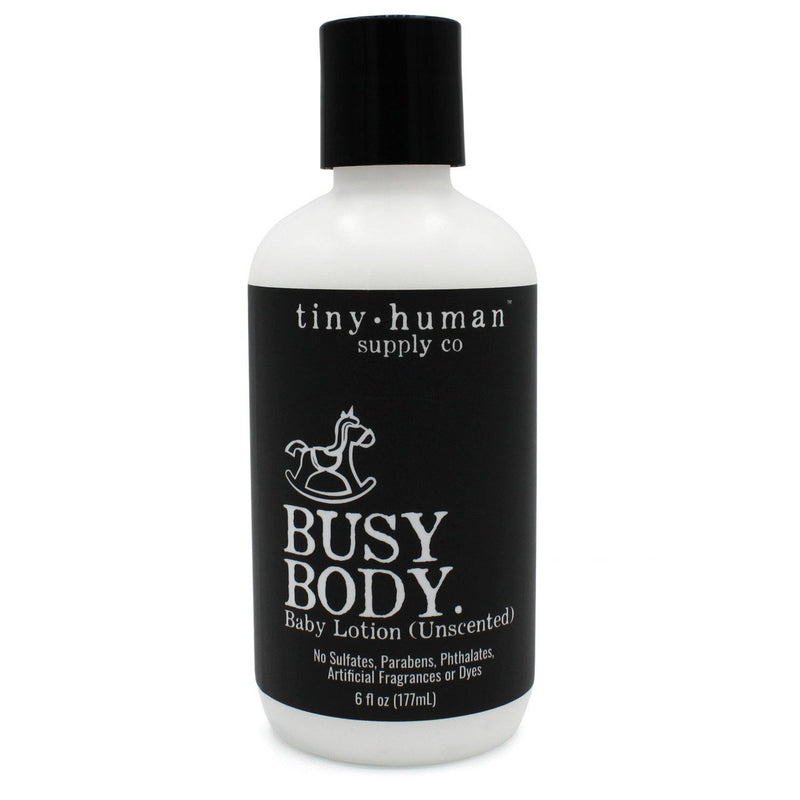 Busy Body Baby Lotion - 8 oz Unscented by Tiny Human Supply Co. Bath + Potty Tiny Human Supply Co.   