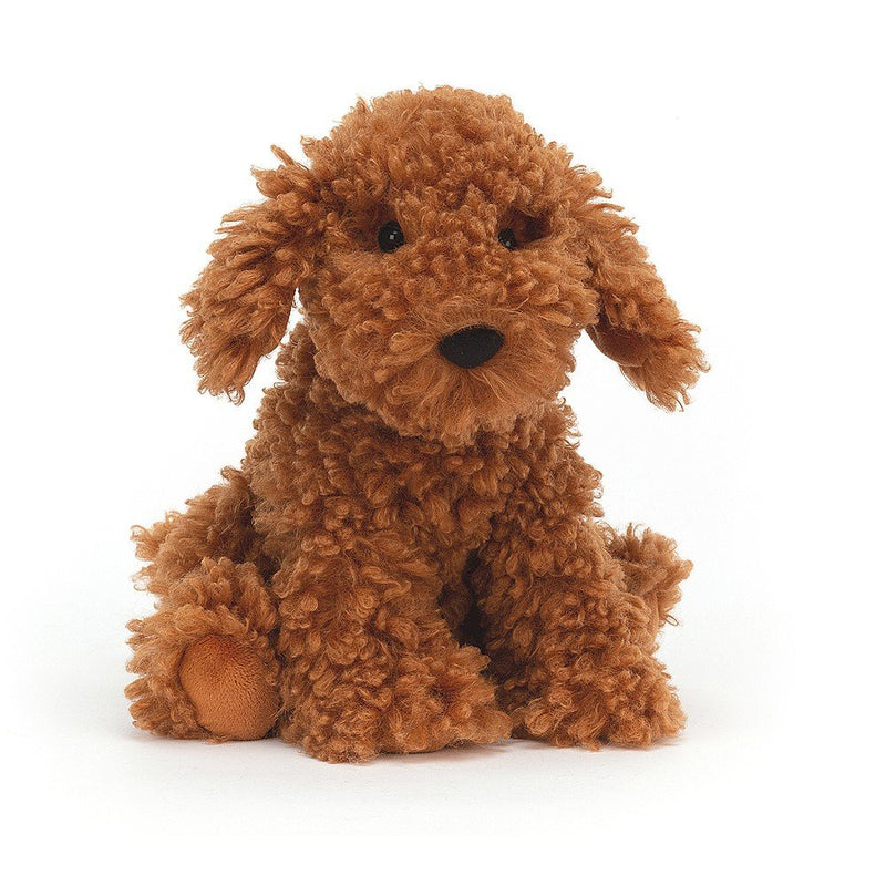 Dapper Dog Cooper Labradoodle Pup - 11 Inch by Jellycat Toys Jellycat   