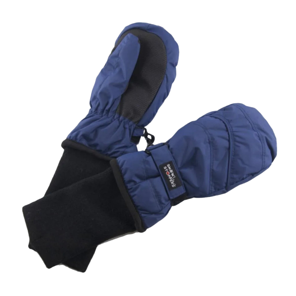 Waterproof Stay-On Mittens - Navy by SnowStoppers Accessories SnowStoppers   