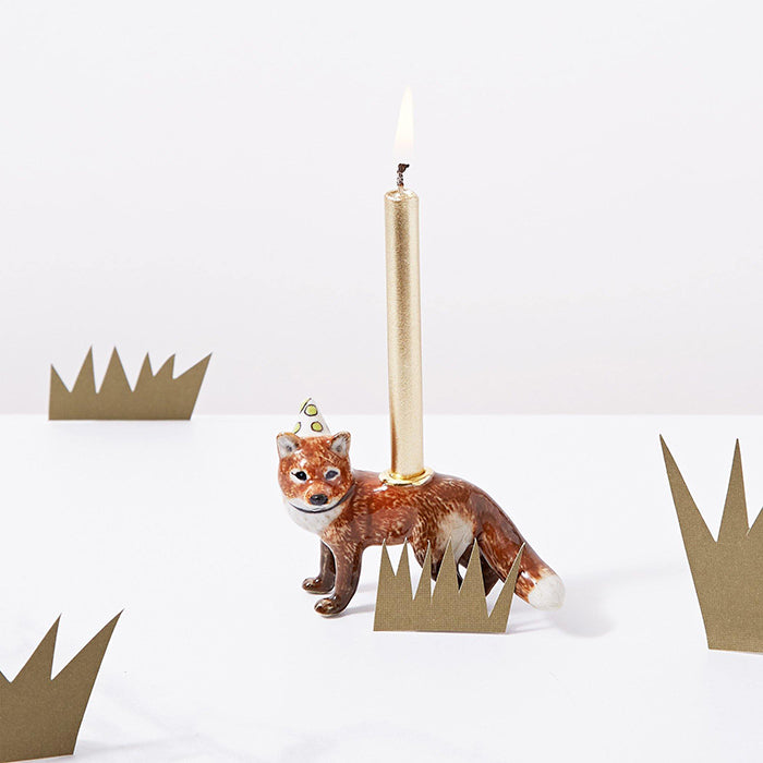 Red Fox "Party Animal" Cake Topper by Camp Hollow Paper Goods + Party Supplies Camp Hollow   