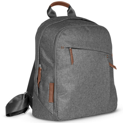 Changing Backpack by UPPAbaby Gear UPPAbaby Greyson (charcoal melange/saddle leather)  