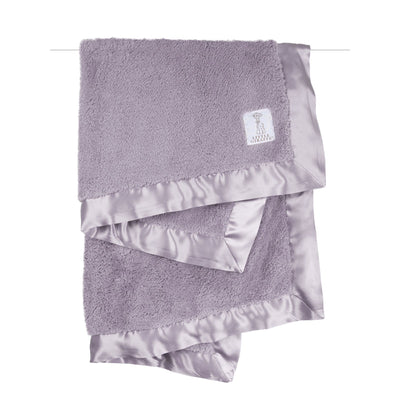 Chenille Solid Baby Blanket - Lavender by Little Giraffe