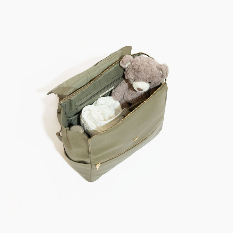 Classic Diaper Bag II - Sage by Freshly Picked Gear Freshly Picked   