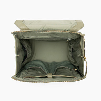 Classic Diaper Bag II - Sage by Freshly Picked Gear Freshly Picked   