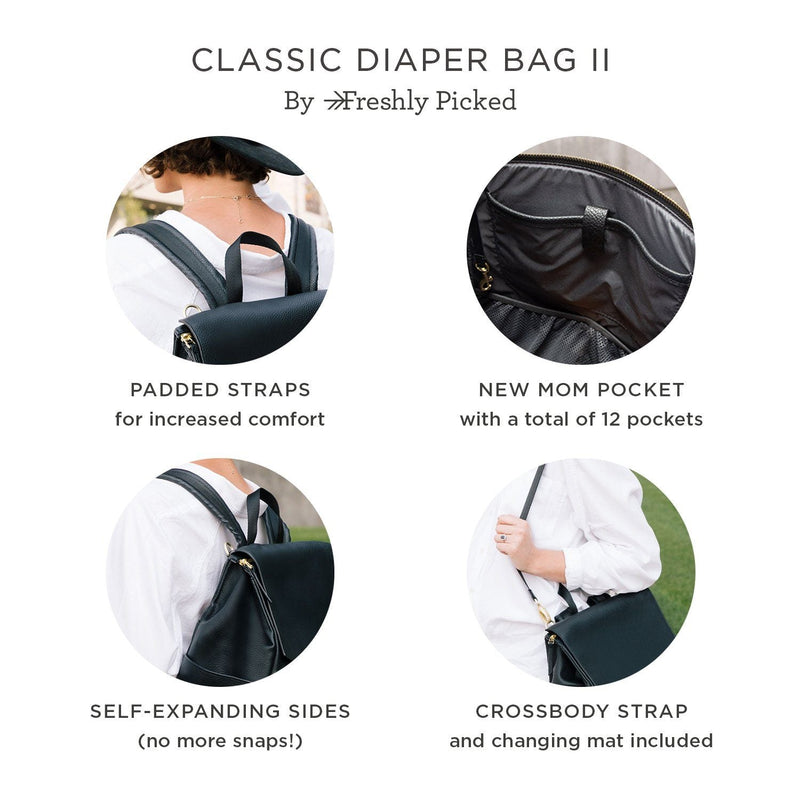 Classic Diaper Bag II - Butterscotch by Freshly Picked Gear Freshly Picked   