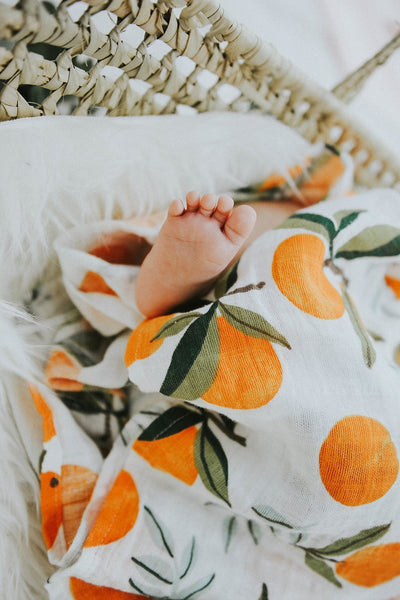 Clementine Swaddle by Clementine Kids Bedding Clementine Kids   