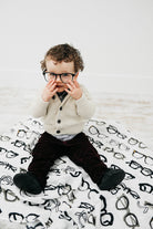 Specs Swaddle by Clementine Kids Bedding Clementine Kids   