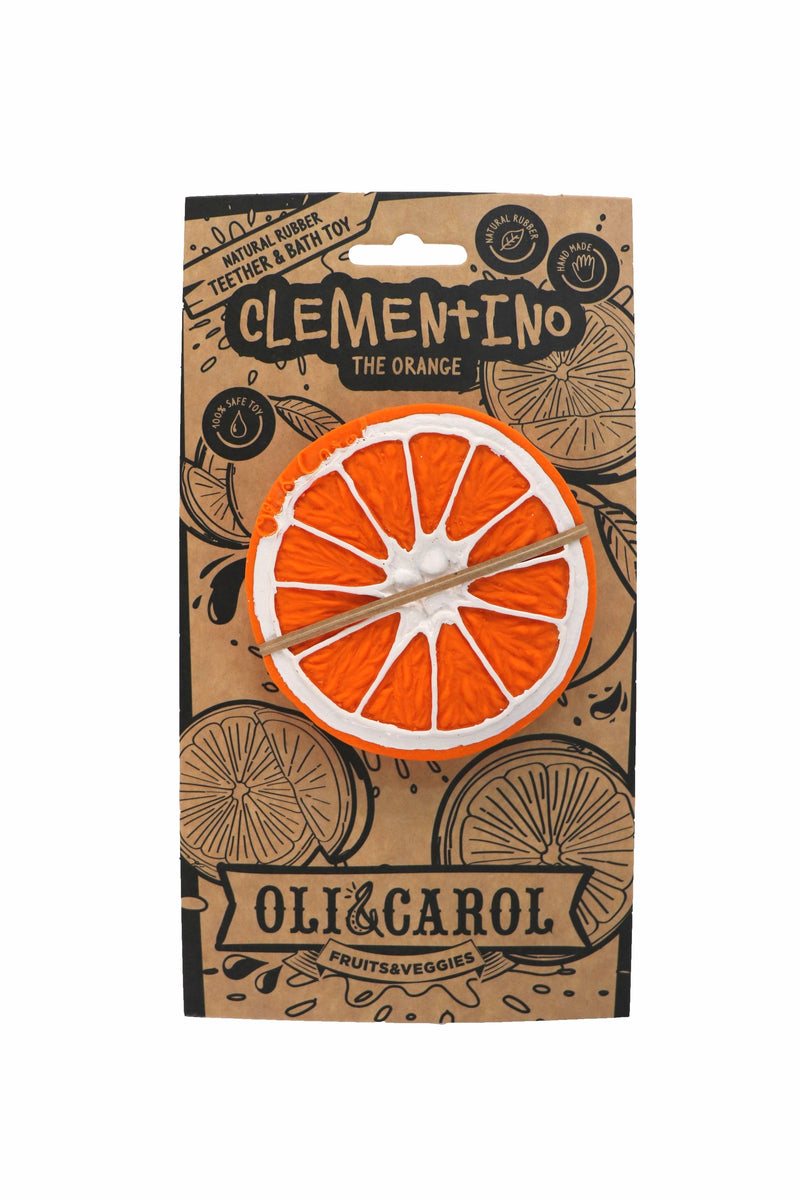 Clementino the Orange Teether by Oli & Carol Toys Oli & Carol   