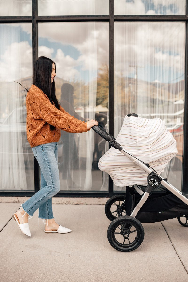 Multi-Use Car Seat Cover - Piper by Copper Pearl Gear Copper Pearl   