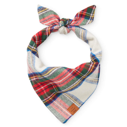 Regent Plaid Flannel Bandana by The Foggy Dog