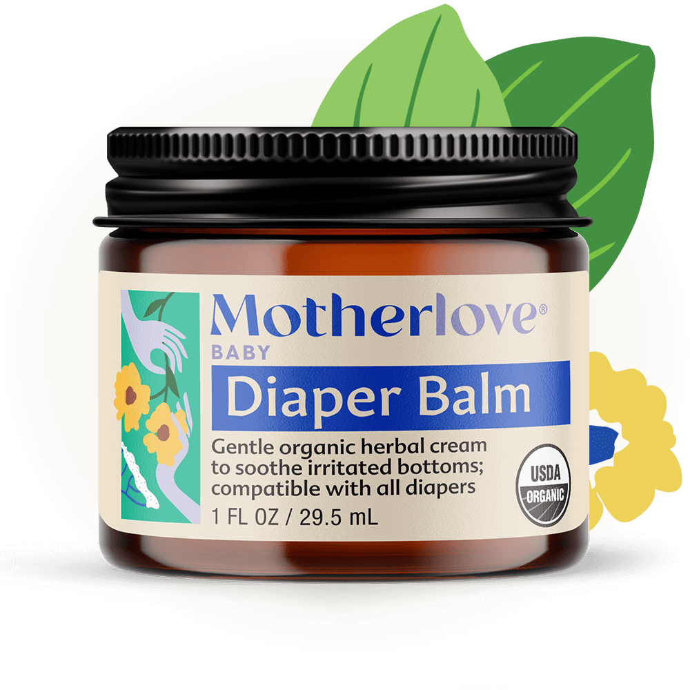 Diaper Balm 1 oz by Motherlove Bath + Potty Motherlove   