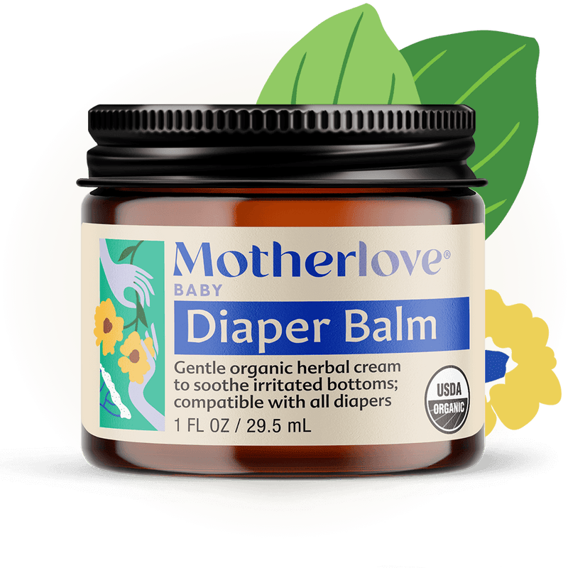 Diaper Balm 1 oz by Motherlove Bath + Potty Motherlove   