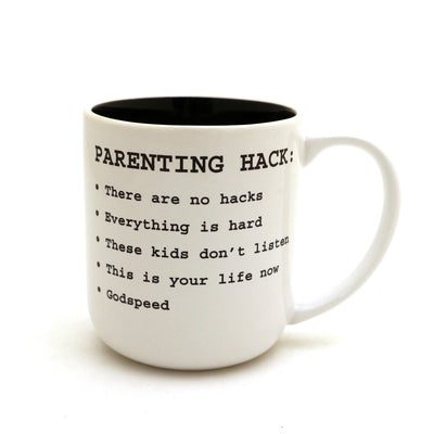 Parenting Hack Mug by Lenny Mud Nursing + Feeding Lenny Mud   