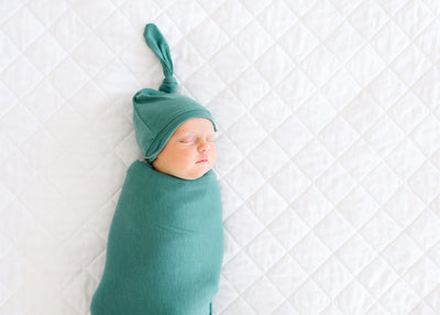 Knit Swaddle Blanket - Journey by Copper Pearl Bedding Copper Pearl   