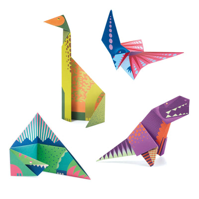 Origami Paper Craft Kit - Dinosaurs by Djeco