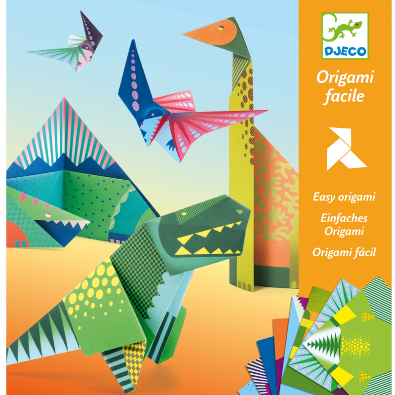 Origami Paper Craft Kit - Dinosaurs by Djeco
