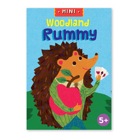 Mini Card Games - Assorted by Eeboo Toys Eeboo Woodland Rummy  