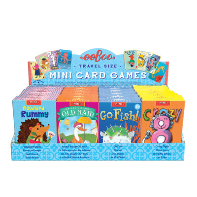 Mini Card Games - Assorted by Eeboo Toys Eeboo   