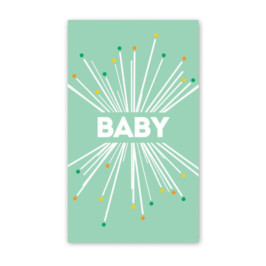Baby Starburst Enclosure Card