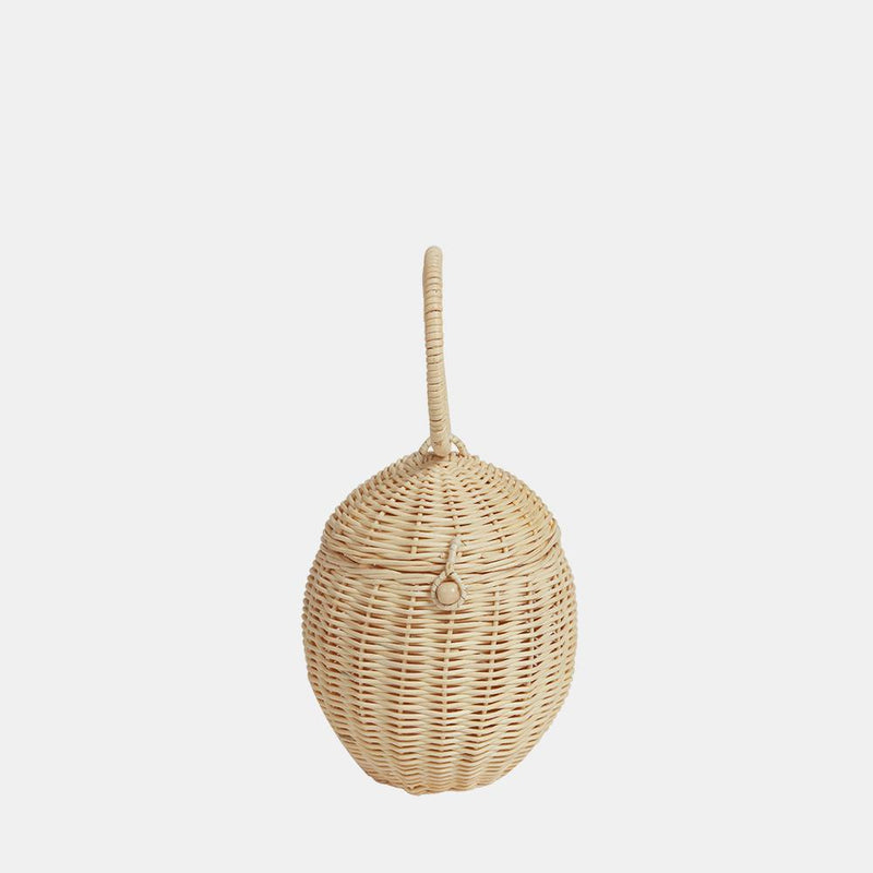 Rattan Egg Basket by Olli Ella Accessories Olli Ella   