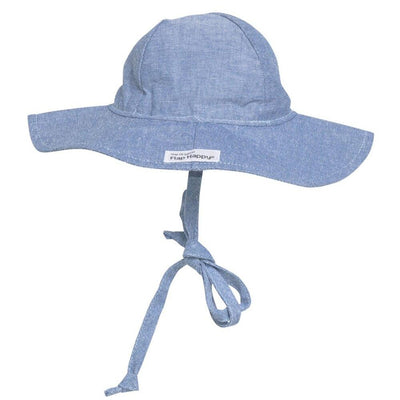 Floppy Hat - Chambray by Flap Happy Accessories Flap Happy   