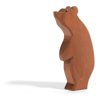 Bear Standing with Head High by Ostheimer Wooden Toys Toys Ostheimer Wooden Toys   