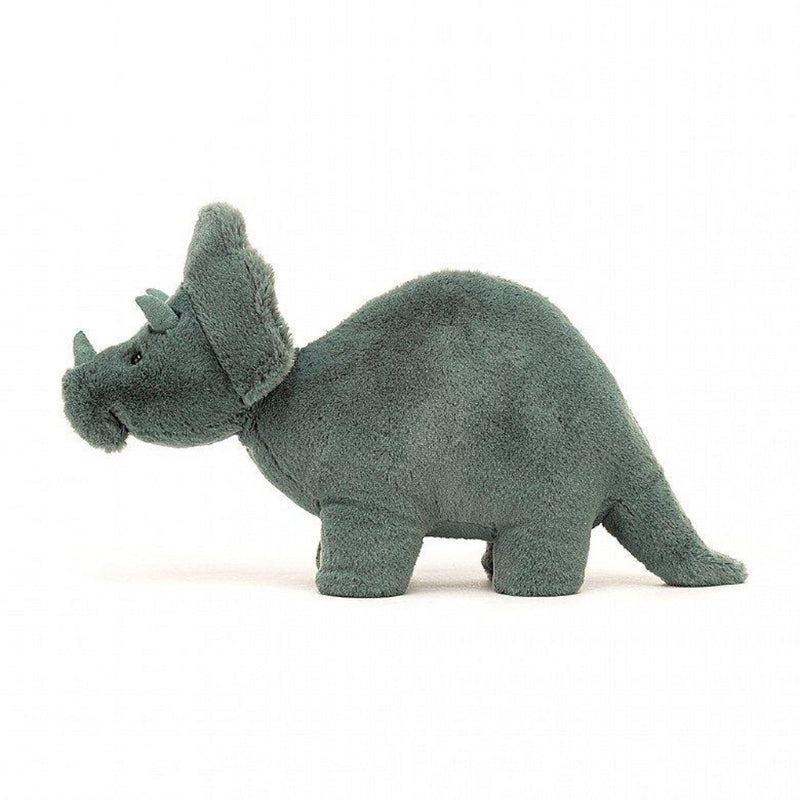 Fossilly Triceratops - Mini 8 Inch by Jellycat Toys Jellycat   