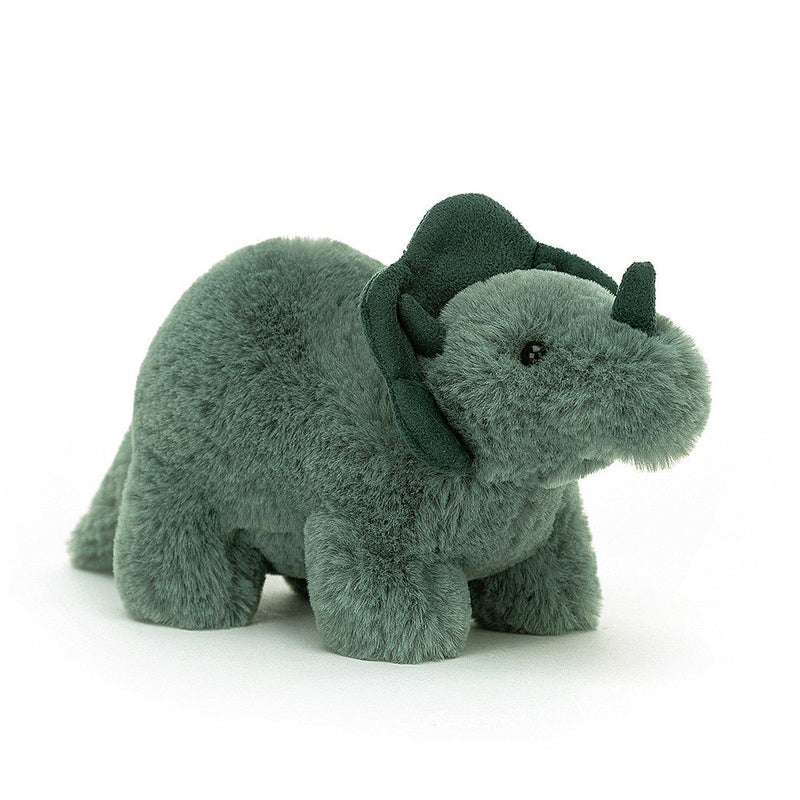 Fossilly Triceratops - Mini 8 Inch by Jellycat Toys Jellycat   