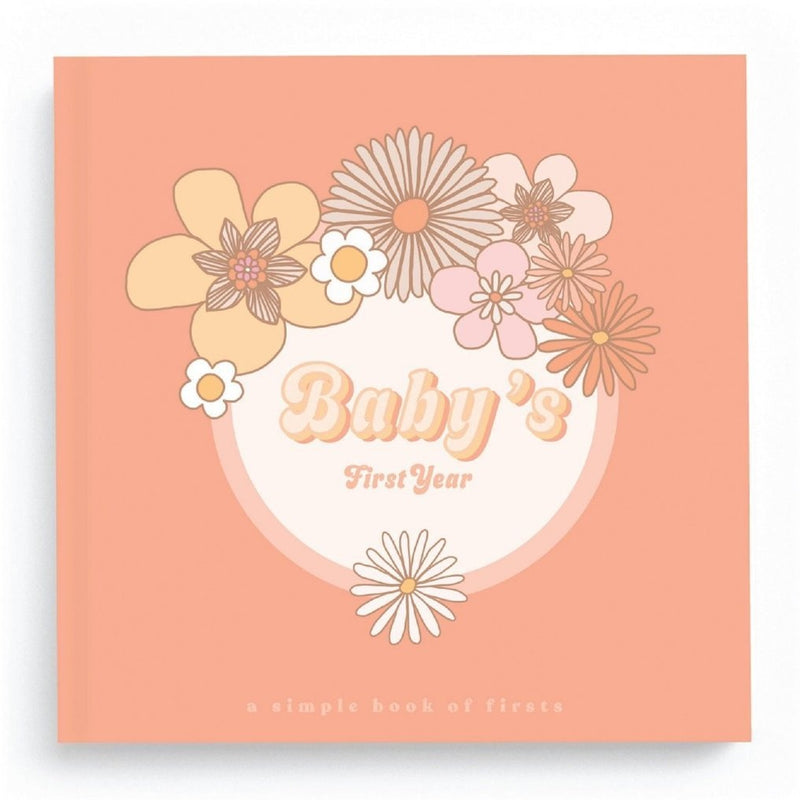 Flower Child Baby Memory Book by Lucy Darling Books Lucy Darling   