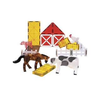 Farm Animals 25 Piece Set by Magna-Tiles Toys Magna-Tiles   