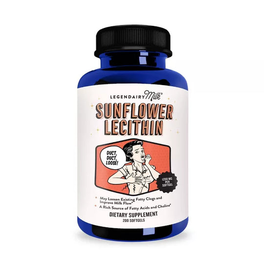 Organic Sunflower Lecithin Lactation Blend - 200 Capsules