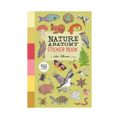 Nature Anatomy Sticker Book Books Workman Publishing   