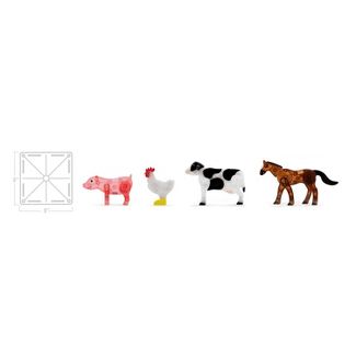 Farm Animals 25 Piece Set by Magna-Tiles Toys Magna-Tiles   