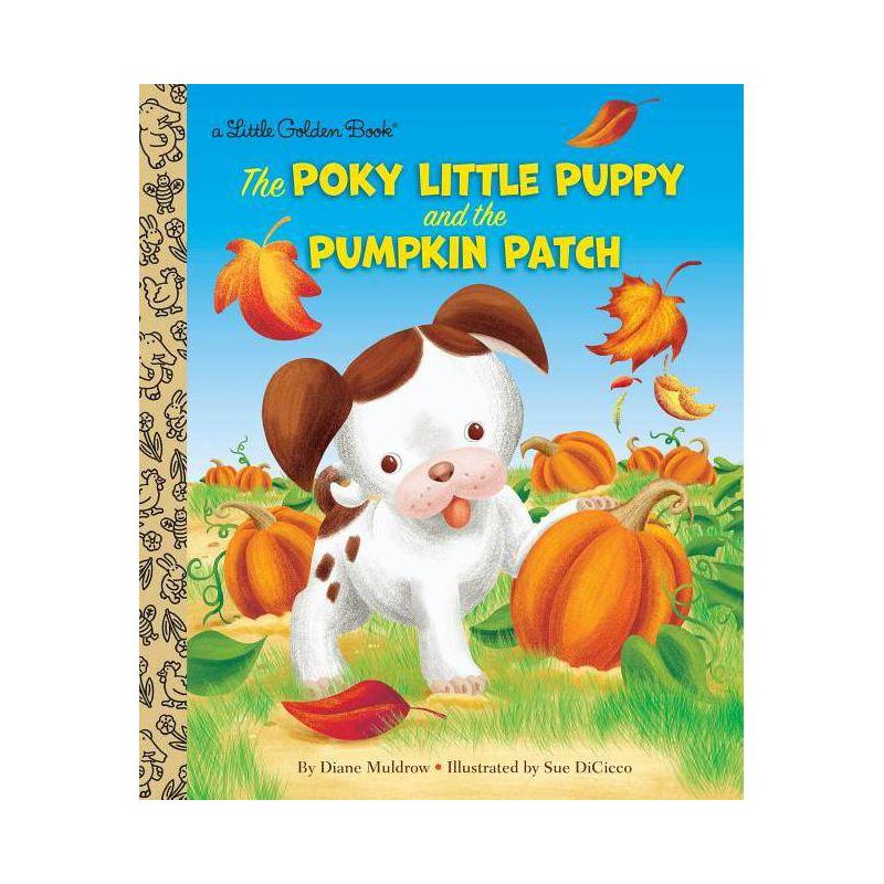 The Poky Little Puppy and the Pumpkin Patch - Little Golden Book Books Random House   